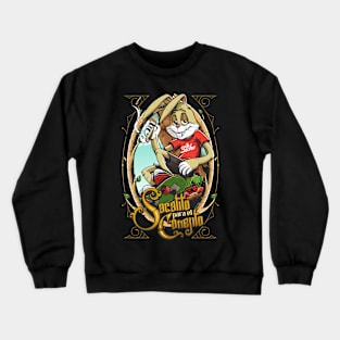 Sacatito para el conejito Crewneck Sweatshirt